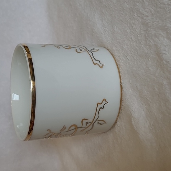Rudolph Co  Red Nose Reindeer White Ceramic Gold Details Mug - Picture 2 of 5
